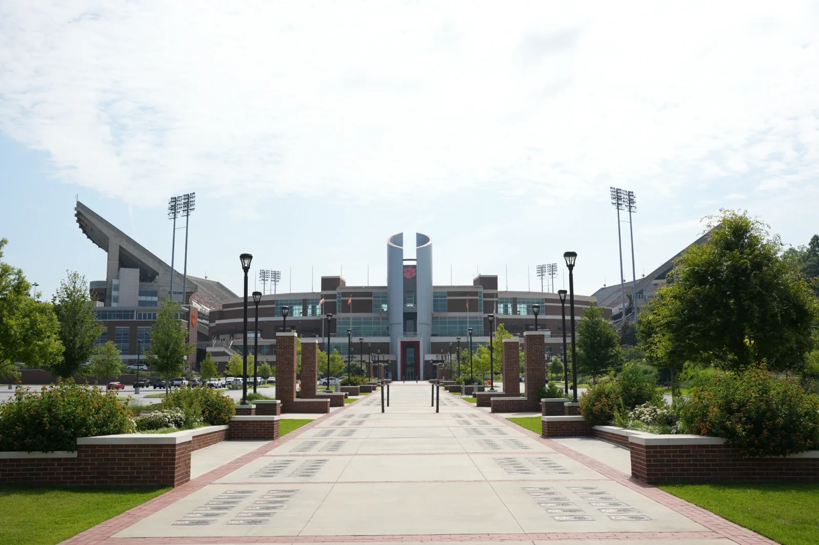 Memorial Stadium, Death Valley, at Clemson University in Clemson, South Carolina
