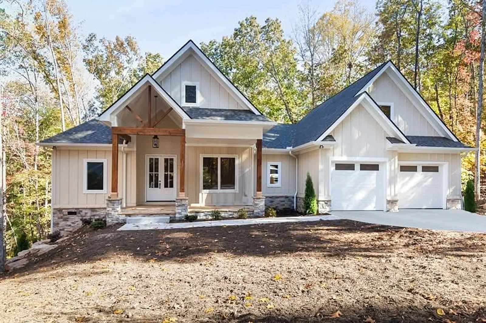 Newly built craftsman home for sale near Lake Keowee in Upstate South Carolina
